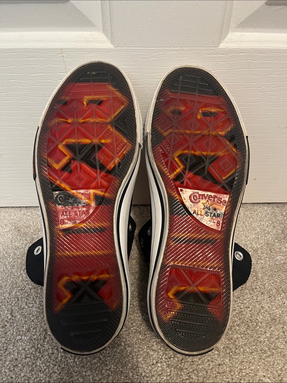 AC/DC Converse Black High-Top Sneakers - Picture 4 of 6